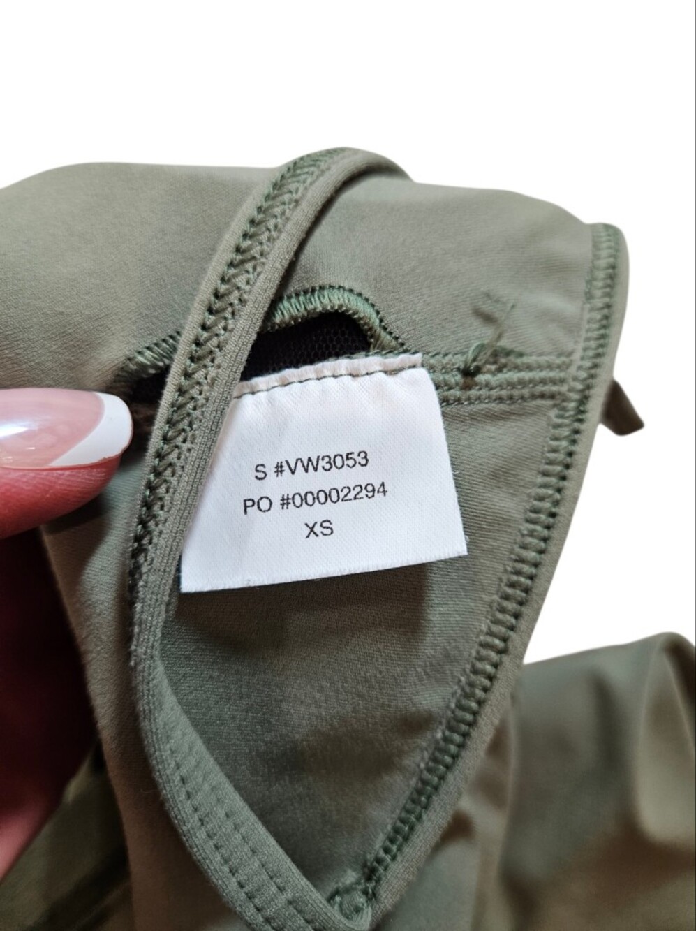 Vuori AllTheFeels Romper Onesie Sage Green Built In Bra XS - Picture 10 of 10